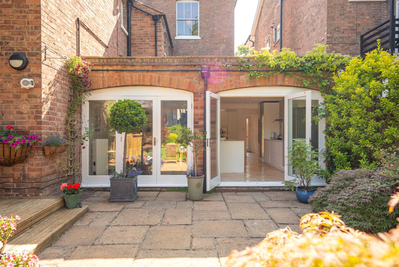 Rear Patio